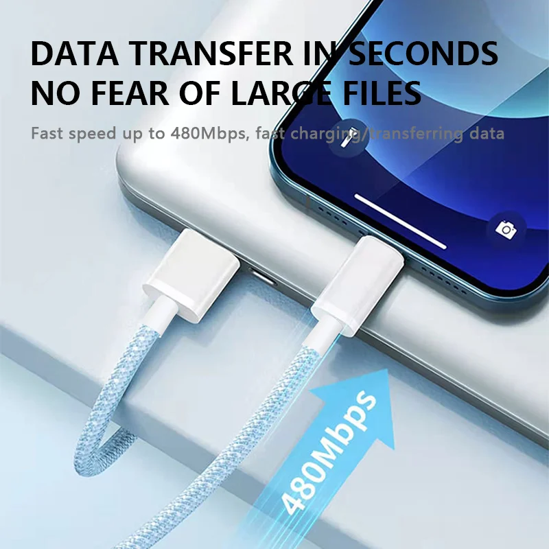 Usb Fast Charging Cable 5V To 12V Usb Mobile Phone Data Cable for Iphone Charging Cable