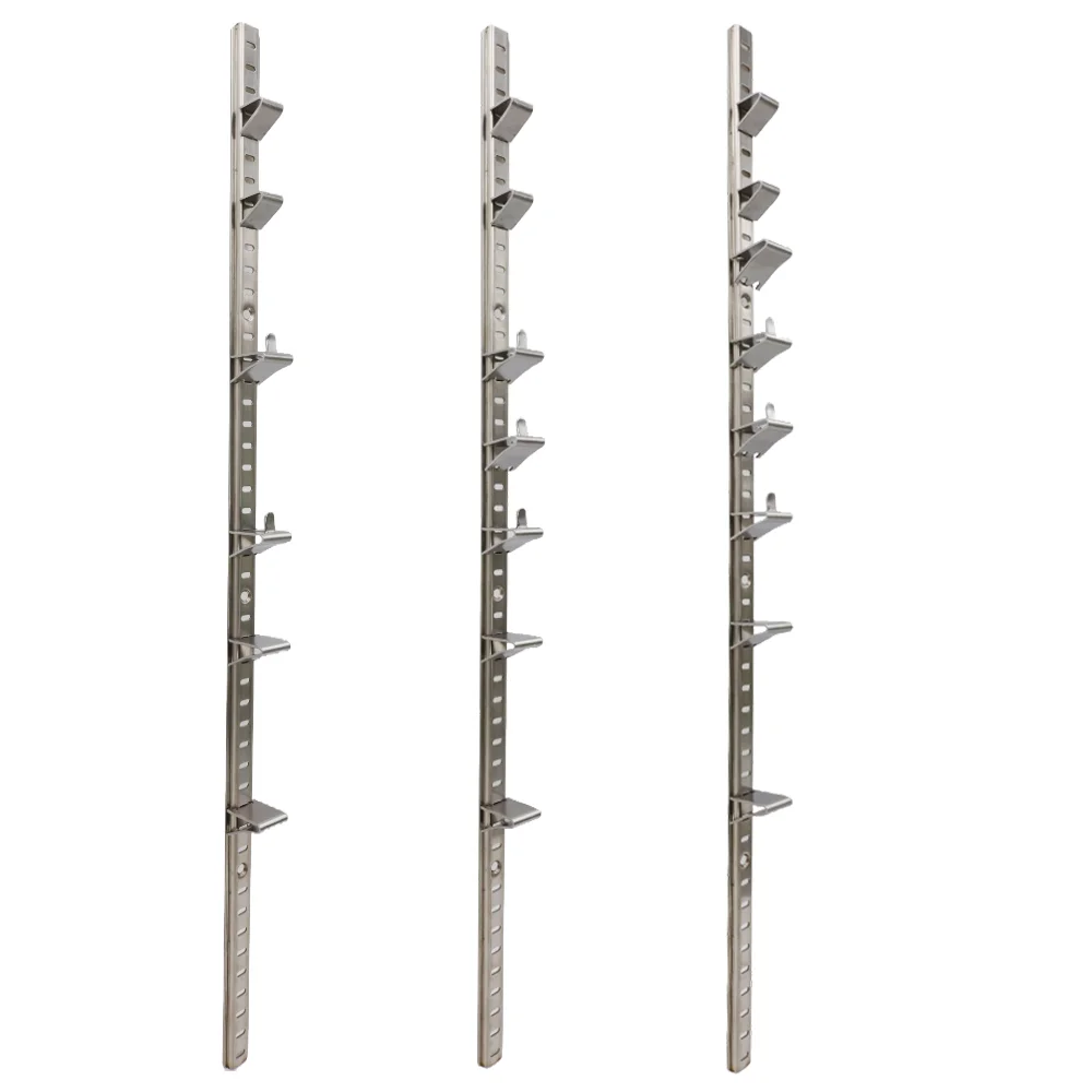 Taiwan Best Kitchen Equipment Store Wholesale Steel/Stainless Wardrobe Hardware Stamping Galvanized Metal Shelf Clips