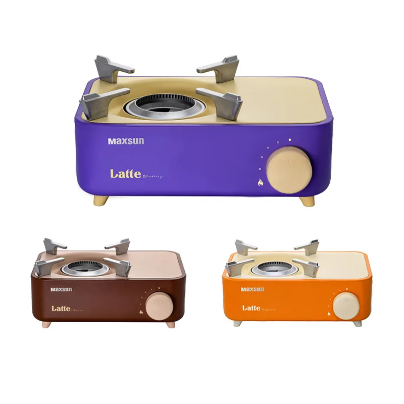 Stove black tempered glass 4 stove gas stove high quality