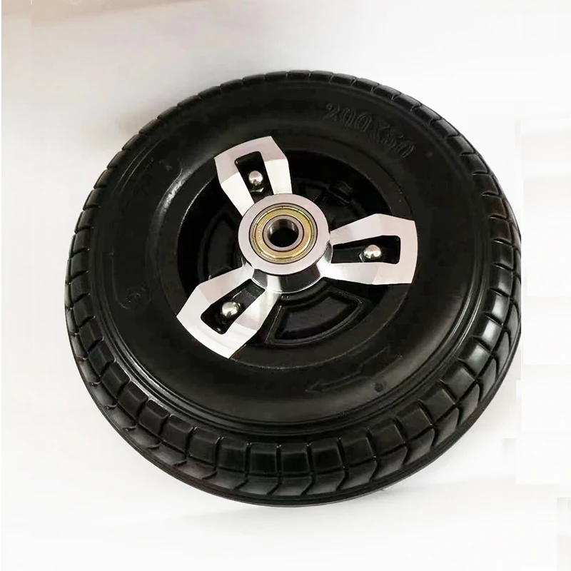 Caremaster Medical wholesale supplier scooter rollator mega plastic 12  Inches wheelchair Mobility  wheel Replacement PU tyre