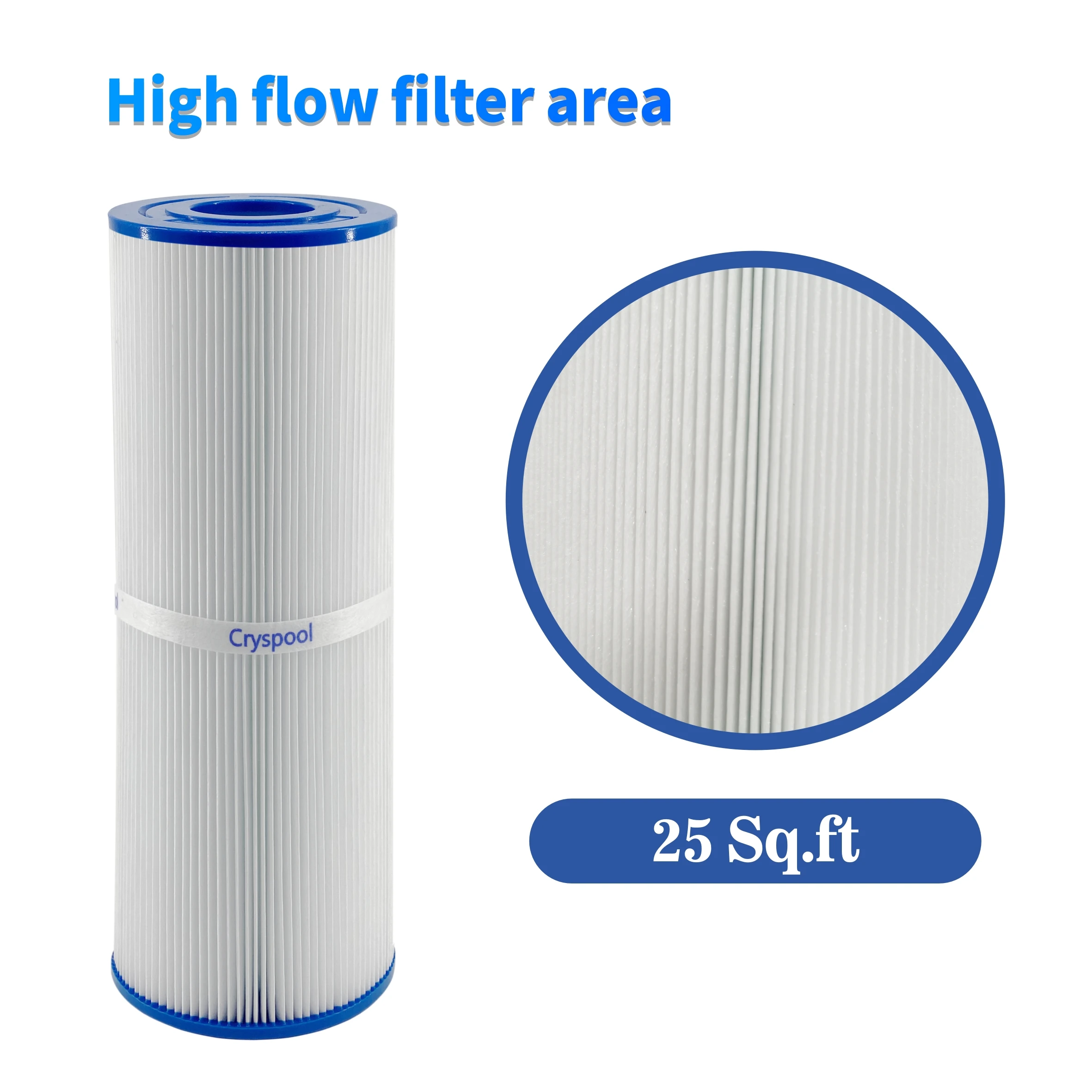 Spa Filter Hot Tub Cartridge Spa Filter Cartridge SAE Thread Replaces Unicel C-4326 PRB25-IN FC-2375 Filter Cartridge