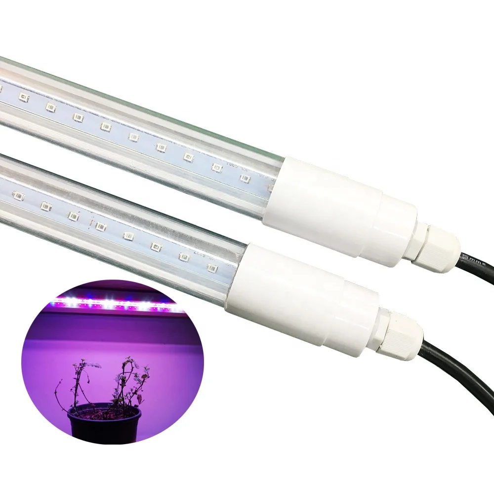 waterproof ip65 36 40 watt 4ft 5ft t8 red spectrum plant grow light led