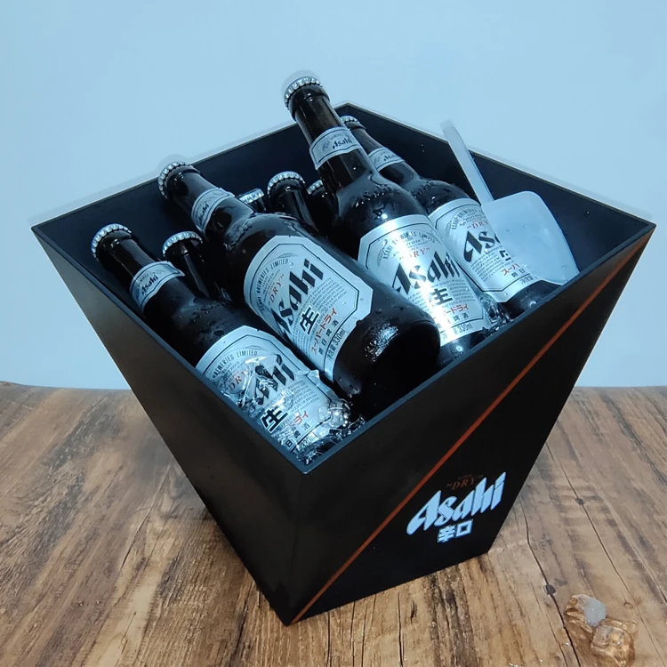 
Factory produce acrylic PS ABS PP plastic material 4L 5L 8L 10L 12L beer cooler tub beer cooler 