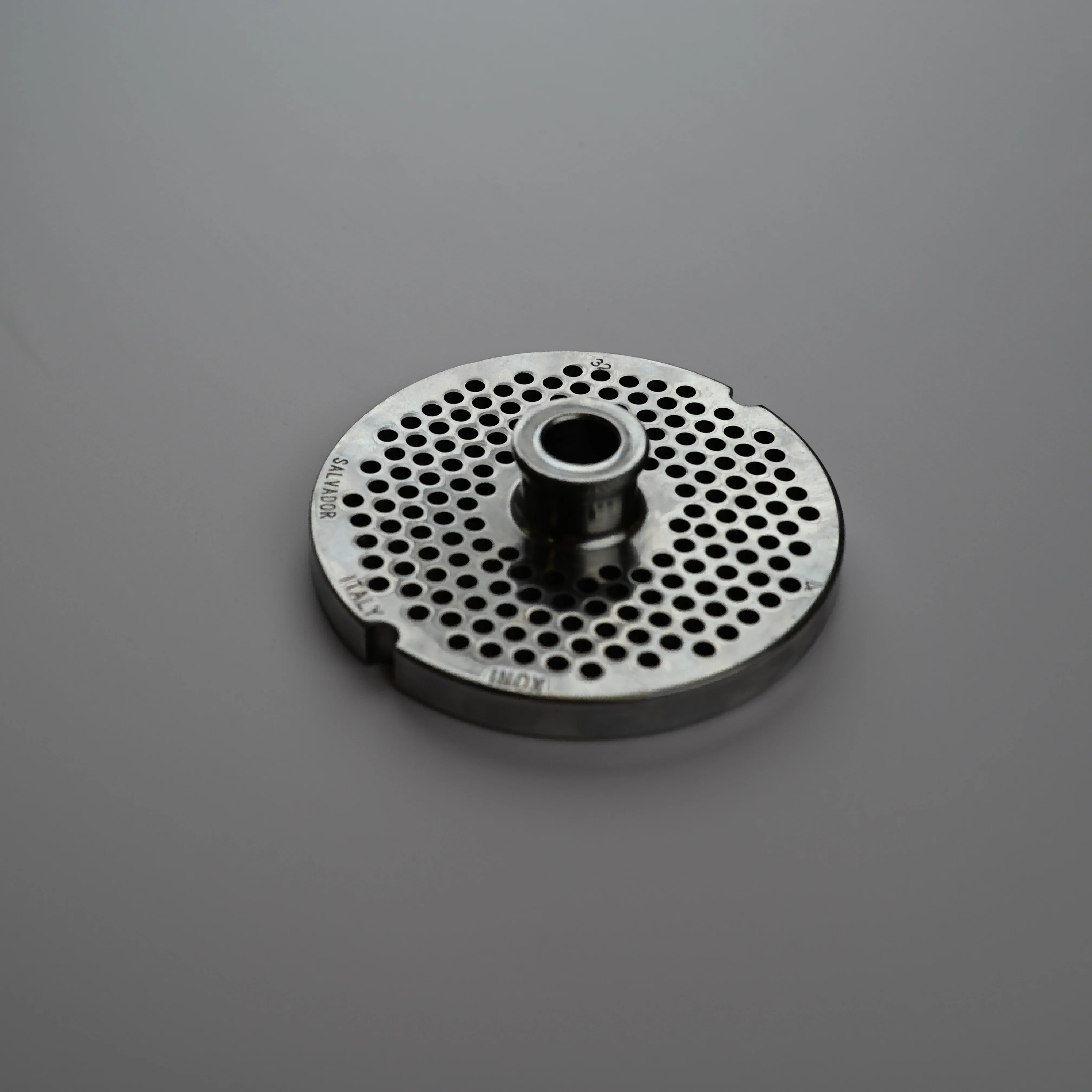 High Quality Meat Mincer Plate Blade Replacement Parts Forged Meat Mince Plate Stainless Steel Machining Services English