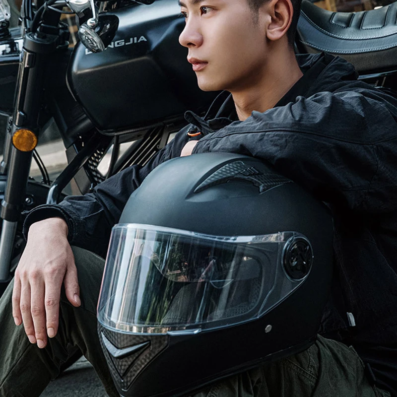 Helmet Motorcycle Open Face with