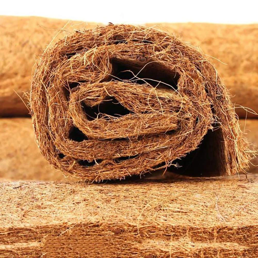 Custom Size Cut to Size Natural Outdoor Coconut Fiber Coco Coir Doormats Roll