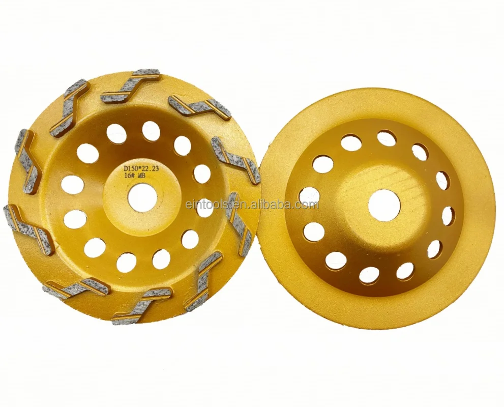 7 Inch Diamond Grinding Cup Wheel for Angle Grinder,Concrete Stone Masonry Polishing