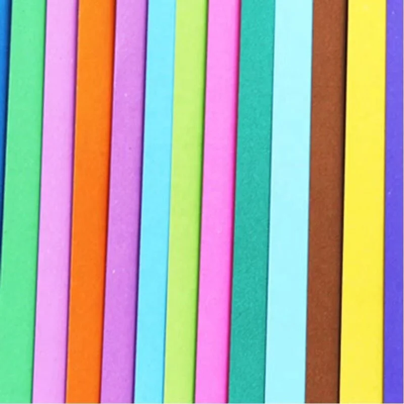 Factory price 250gsm A4 size embossed color board leather grain binding cover paper