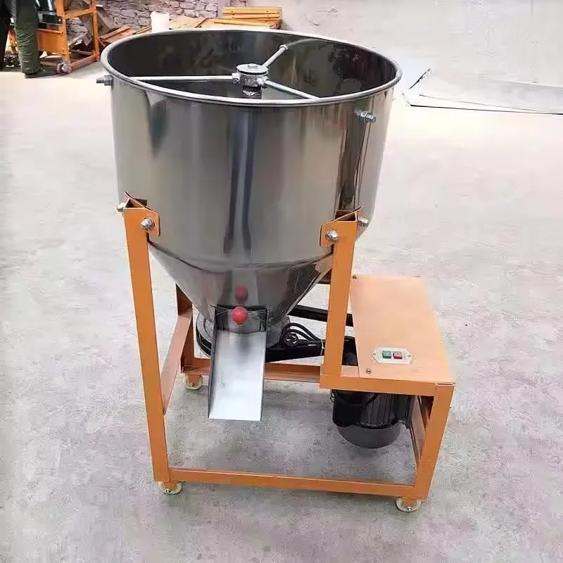 Slow consumption animal feed mixer and grinder corn seed crusher mixer seed grain mill feed mixer