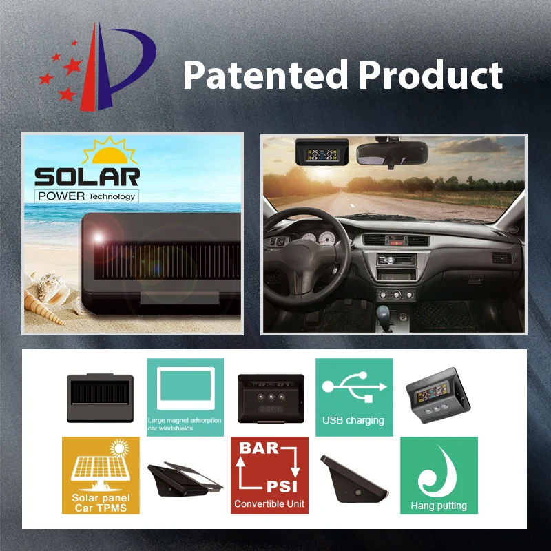 SPY  car tire pressure sensor Sensor Diagnostic System Universal Tire Sensors Pressure Monitoring 315 Mhz 433mhz Tpms