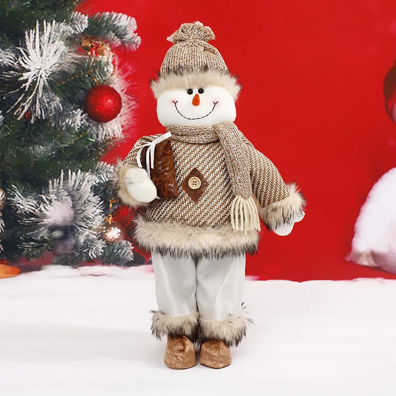Hot Selling Christmas Gifts Christmas Scene Atmosphere Decoration Plush Doll