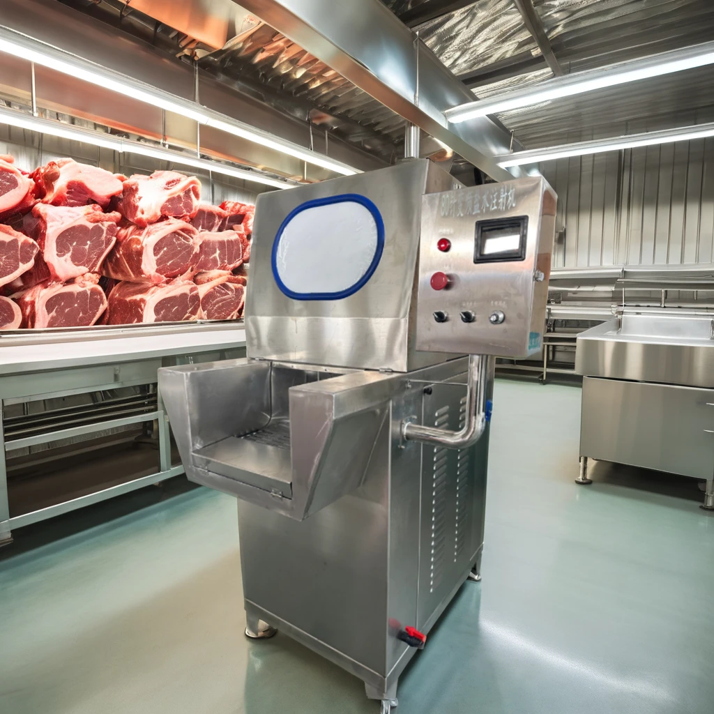 ZS80 Automatic Red meat Fish Chicken Meat Brine Injector Industrial Meat Saline Injection Machine,Brine injector with filter