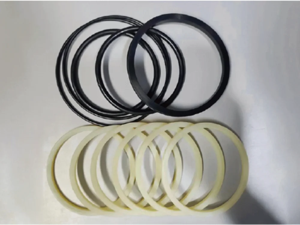 Mixed silicone rubber is used in the manufacture of self-lubricating oil seals and other products