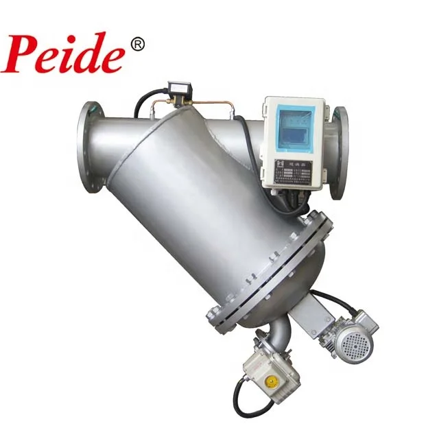 SUS304 SS316 150micron 150 psi auto self cleaning filter for cooling tower water filtration sytsem