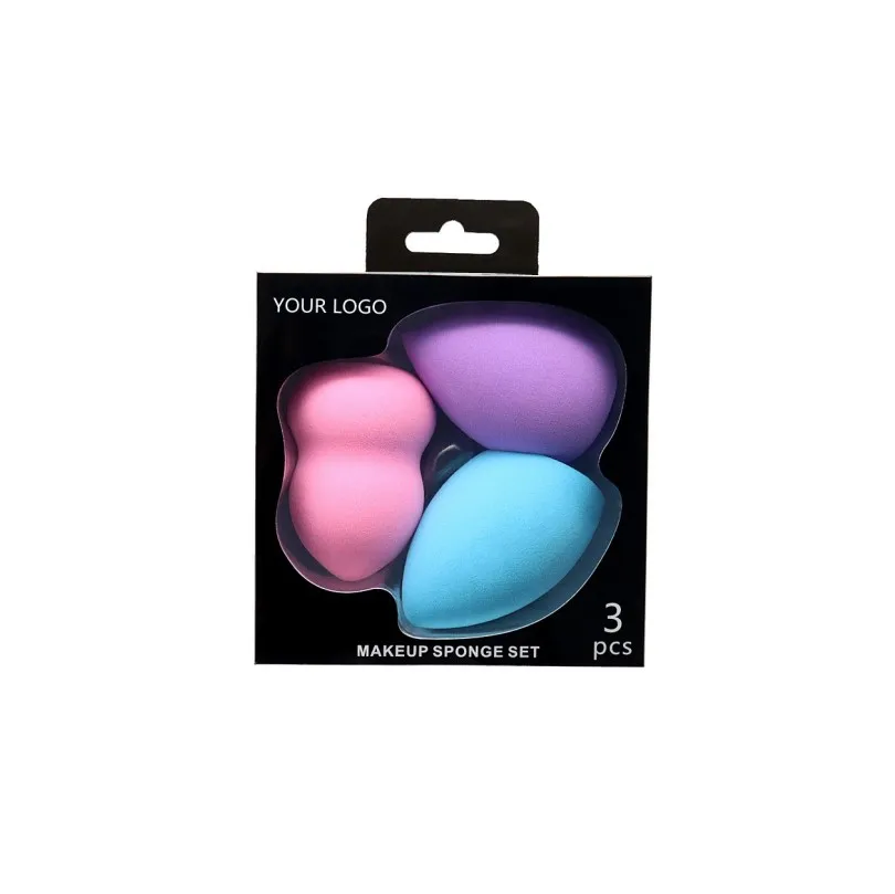 New Products Different Color Wholesale High Quality Super Soft Makeup Sponge Custom Logo Blender Microfiber Sponge