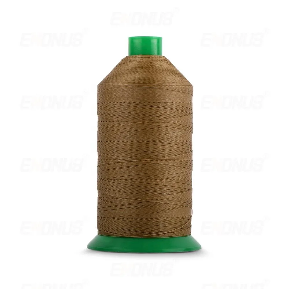 Tex 45 Tex 70 Tex 80 Industrial Varigate Bonded Polyester Sewing Thread
