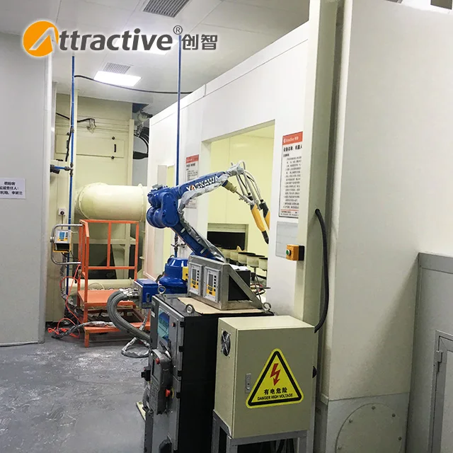 Automated Paint Spraying Machine Painting Equipment Coating Production Line For Manufacture Non-Stick Cookware 2022