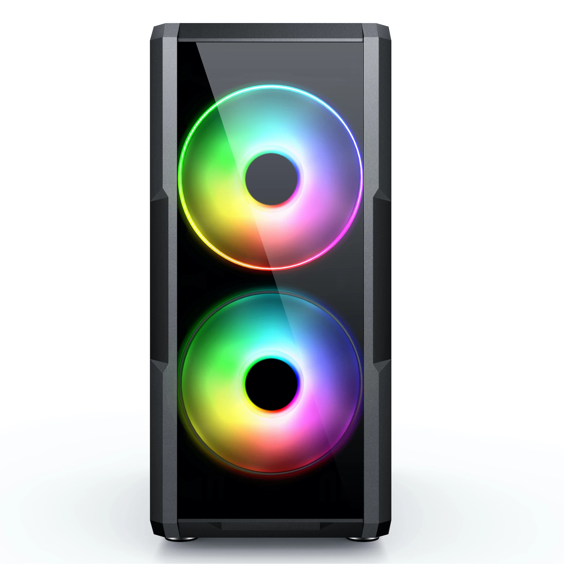 SAMA tempered glass full tower computer case usb 3.0 gaming casing pc ARGB atx computer case