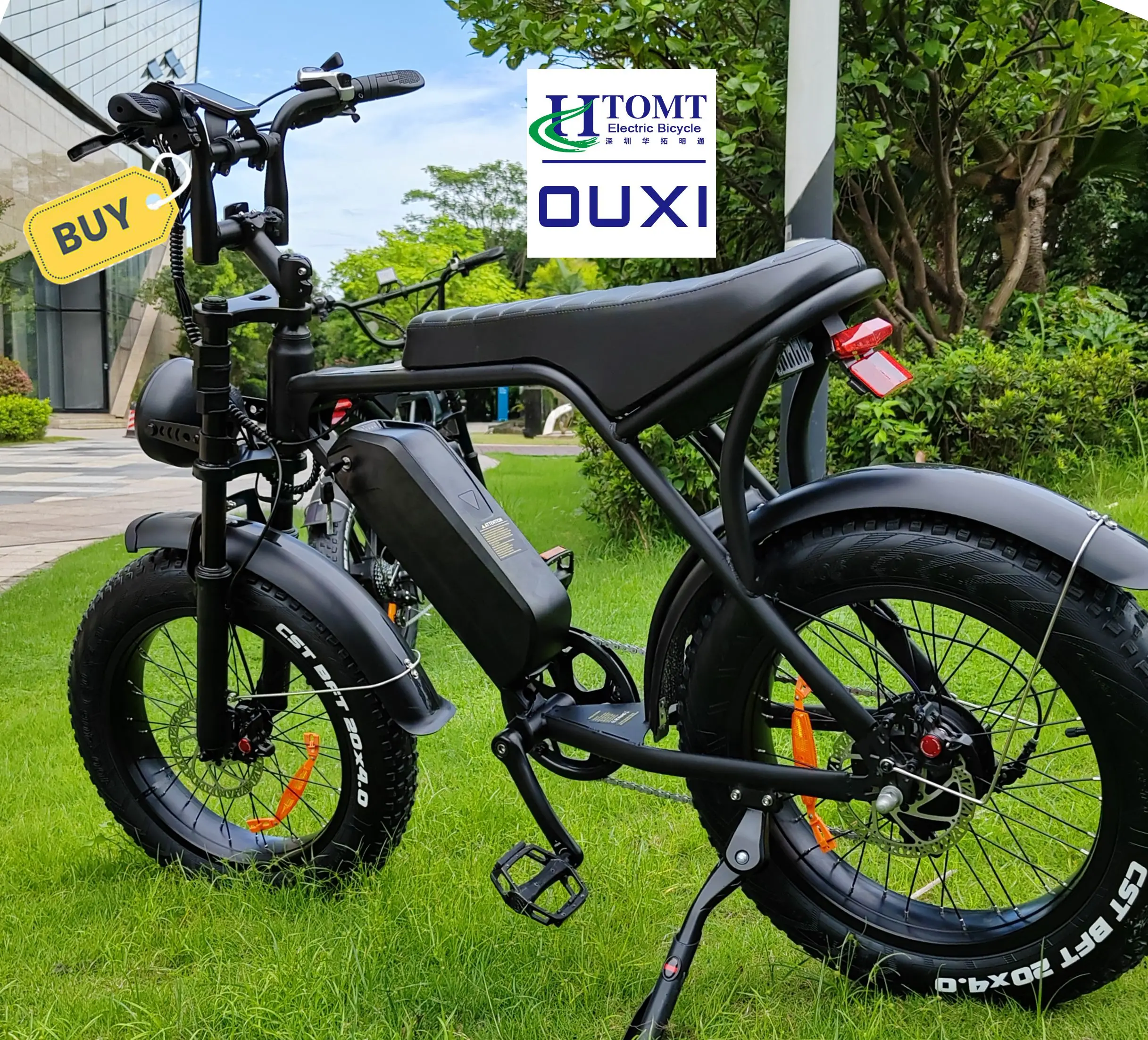 Ouxi V8 2.0 oil brake e-bike EU warehouse ouxi v8 fatbike electric fat tire bike 20inches hybrid bike