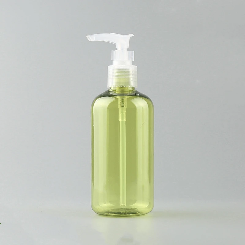 Wholesale PET Plastic 250 Ml Body Wash Shampoo Plastic Bottles Liquid Container Lotion Bottles with Pump