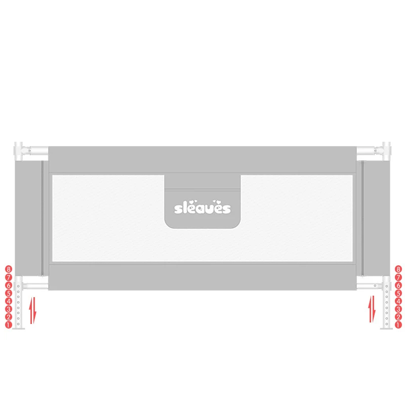 Anti-falling Travel Child Bed Rail For Toddlers Adjustable safety baby bed guard rail Cot Fence Toddler Bed Rail Guard For Baby