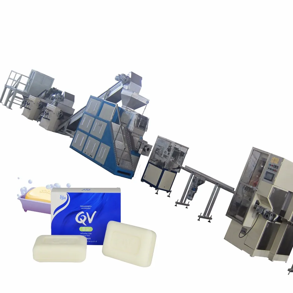 No. 1 Automatic toilet soap making machine line/ laundry soap finishing line for soap making production line from China