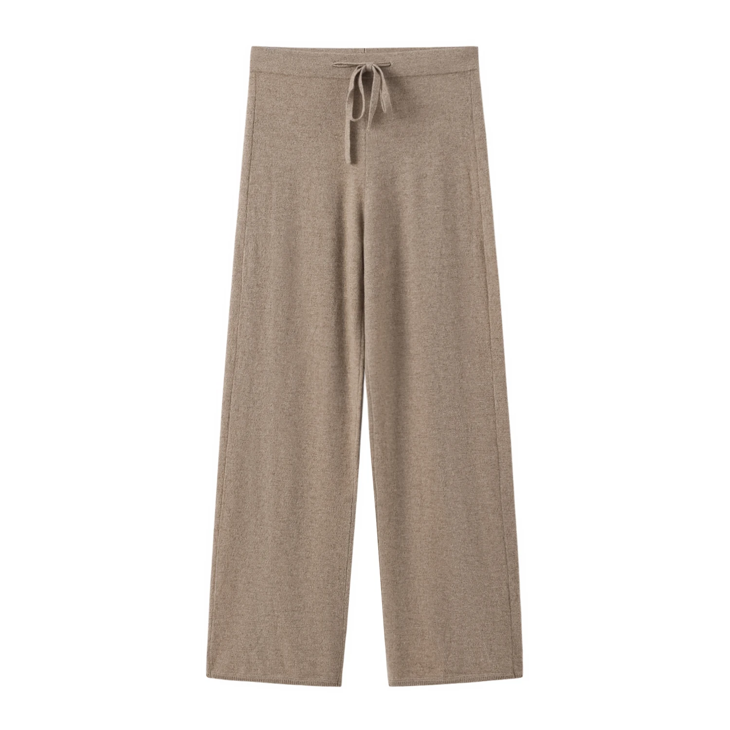 Women 100% Cashmere Thickened drawstring pants
