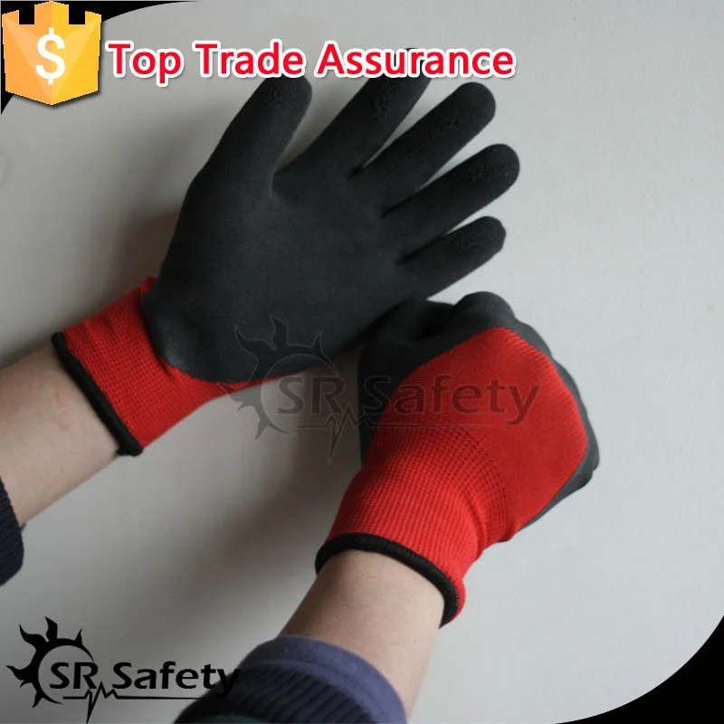 SRSAFETY 3131X Latex Glove Protection Construction Gloves in Bulk Safety Gloves for Work