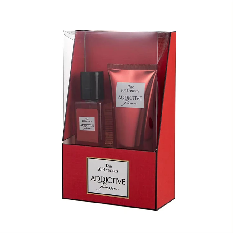 New Sexy Women Perfume Gift Set for Valentine  Addictive Passion, Women Seduction Fragrance Mist and Body Lotion
