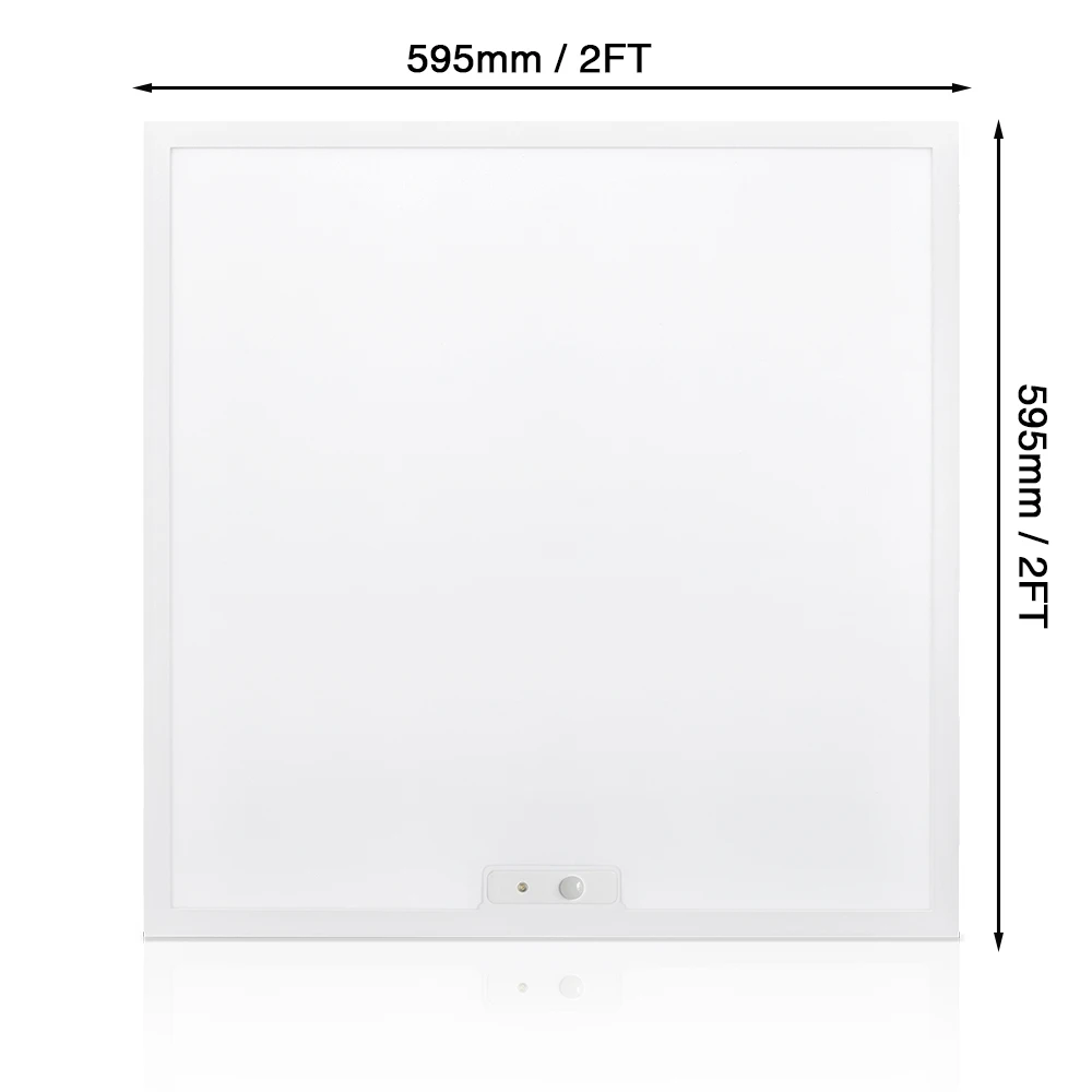 OEM ODM Led Panel Light 60x60 600x600 120lm/W Motion Sensor Dimmable Smart Control Panel Light For Home Office