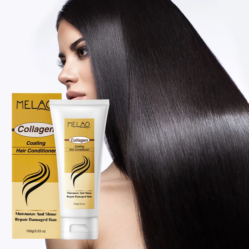 factory LOW MOQ deep nourishing conditioner moisturizing gloss protect hair Collagen moisturizing smoothing hair