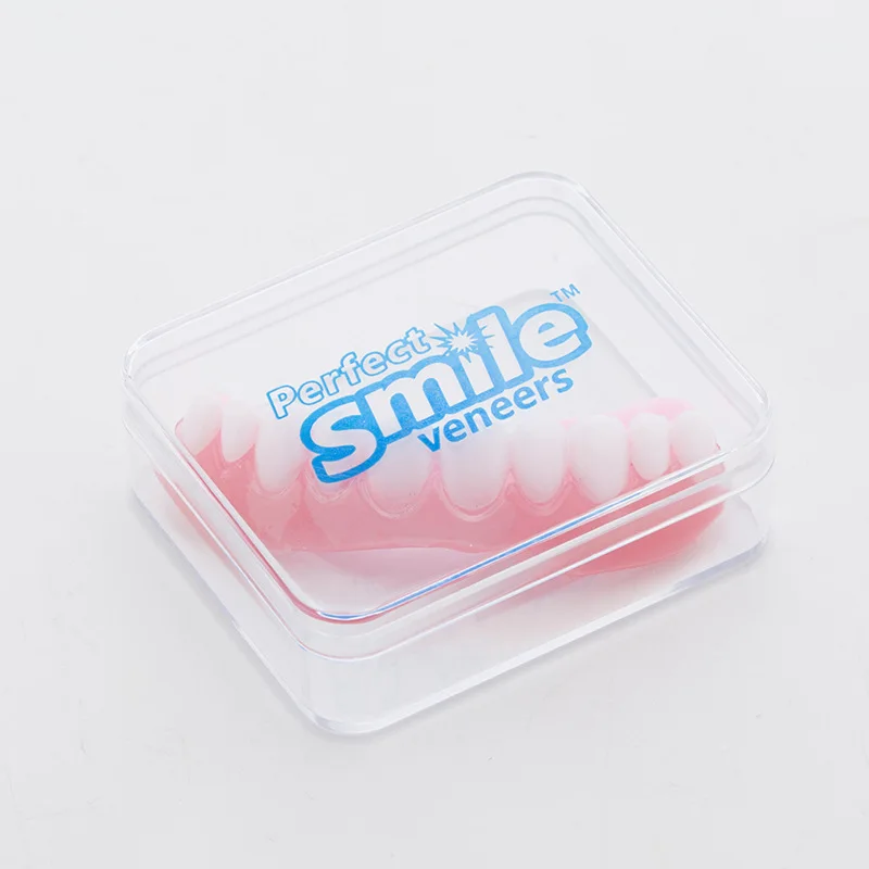 Comfortable Silicone Emulational Veneers False Teeth Cosmetic Denture