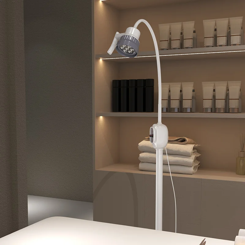 mobile portable floor stand hospital medical gooseneck 3W clinic gynecology LED examination light/lamp