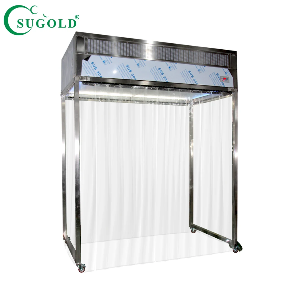 Clean Room Workshop Class 100 Vertical Laminar Flow Booth Clean Room Booth