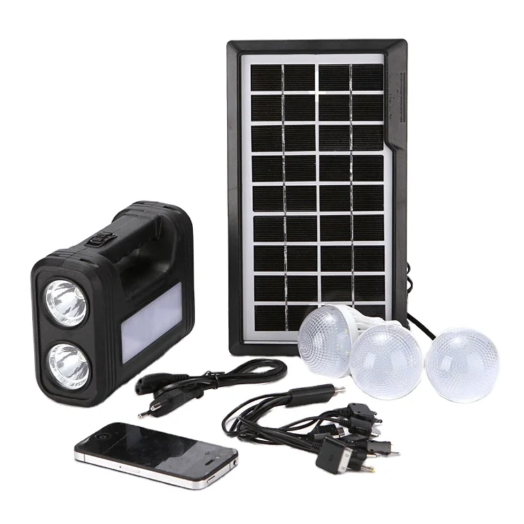 Gd Solar Lights Off Grid Rechargeable Gd Mini Lite Dc Portable Energy Power Home Solar Lighting Kit System