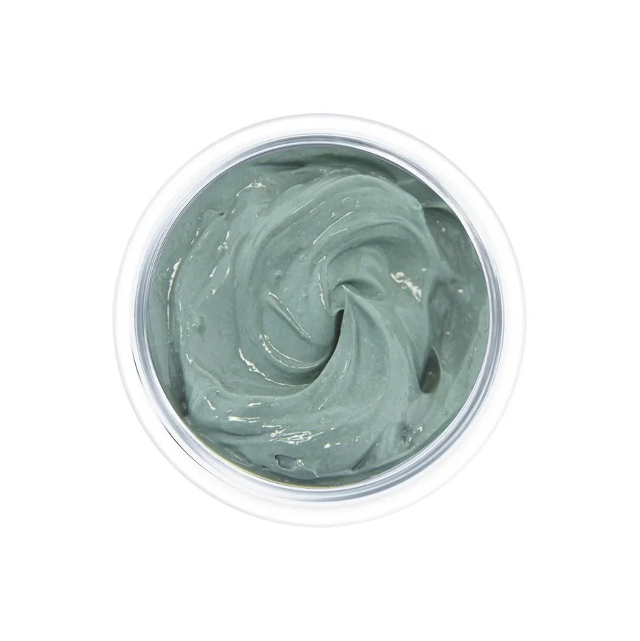 private label OEM clean skin moisturizing brighten skin deep sea mineral mud green clay mask