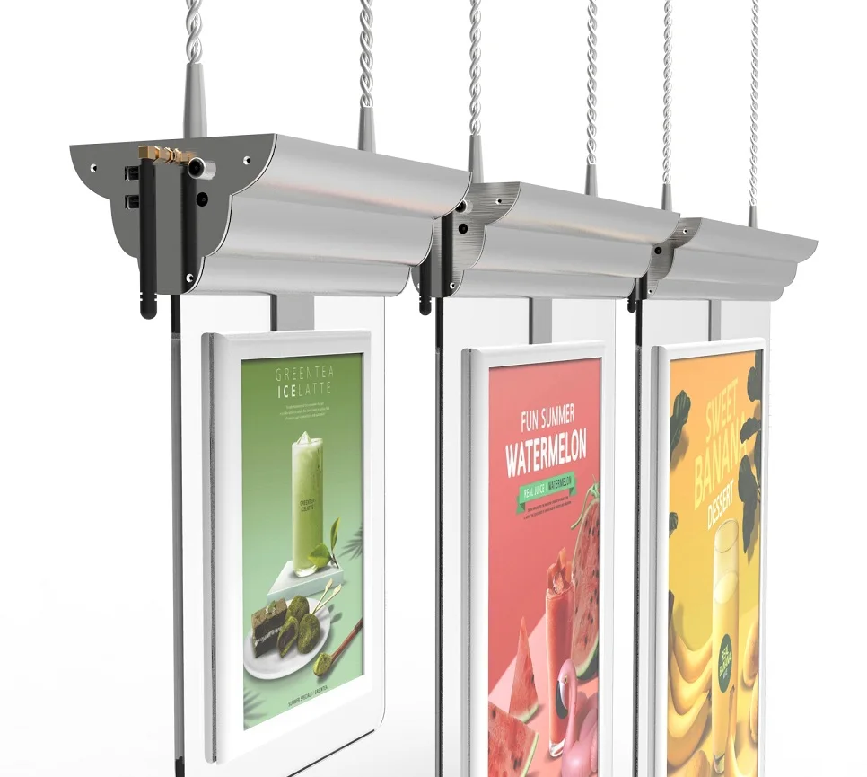 
Bar lcd shelf advertising screen media 