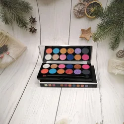High Quality Low MOQ  Pigmented  matte  Eyeshadow  Chameleon Shimmer   Eyeshadow Palette