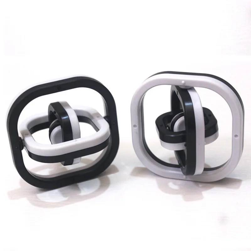 Kids gift Top Seller 3D Flip Finger Spinner Fingertip Gyro Autism Stress Relief 3D Fidget Hand Spinner Toys For Adults Kids