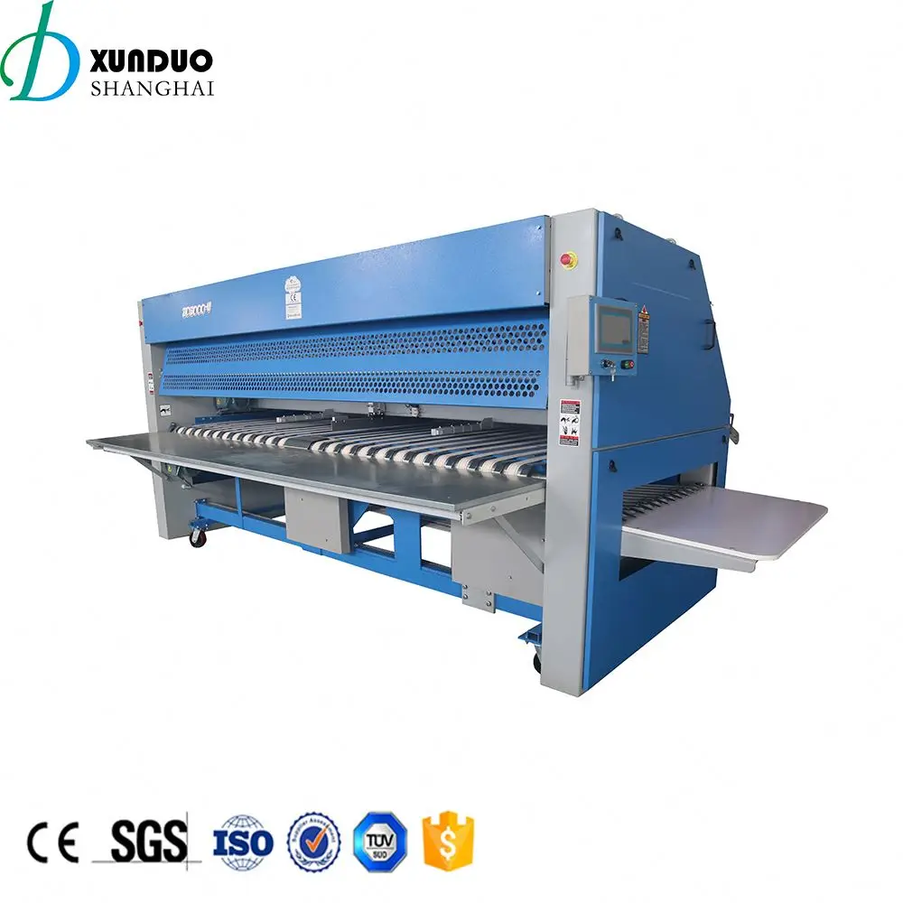 Xunduo automatic towel folding machine for laundry shop