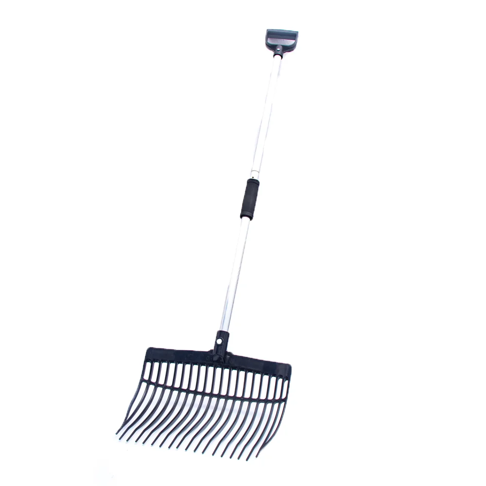 Customizable Colors Plastic Horse Pitchfork Manure Bedding Fork With Handle