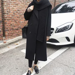 Европейский и американский Зимний новый стиль модный вязаный шарф ручной работы