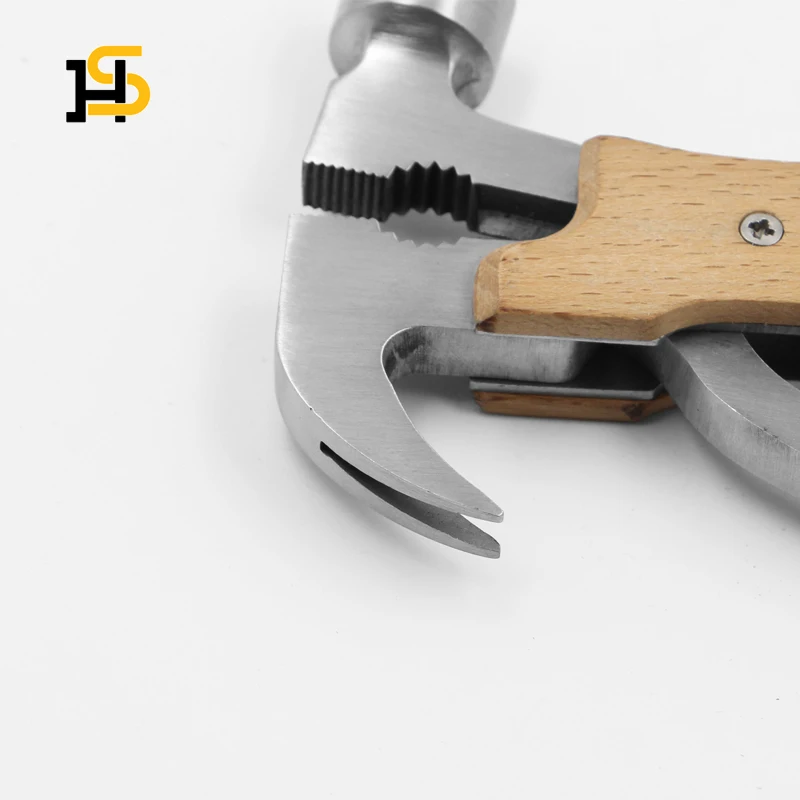 Горячая Распродажа профессиональный молоток Martillo из нержавеющей стали с деревянной ручкой и отверткой ручной