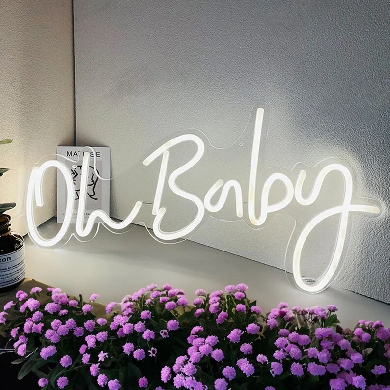 Manufacturer No Moq Fast Delivery Custom Led Neon Light Letters Happy Birthday Neon Sign For Party