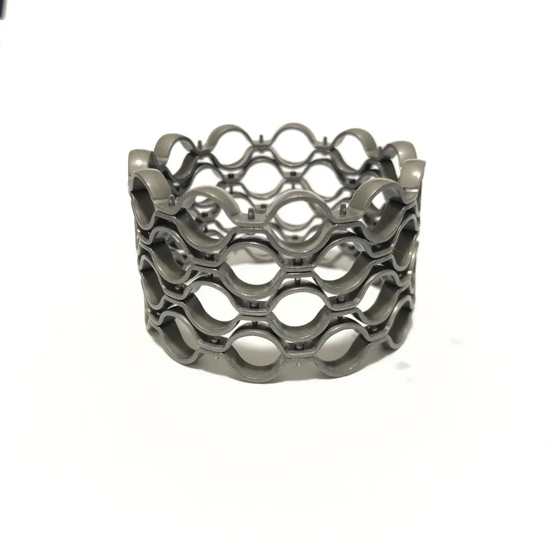 High performance stainless steel 6003 deep groove ball bearing cage/small bearing parts