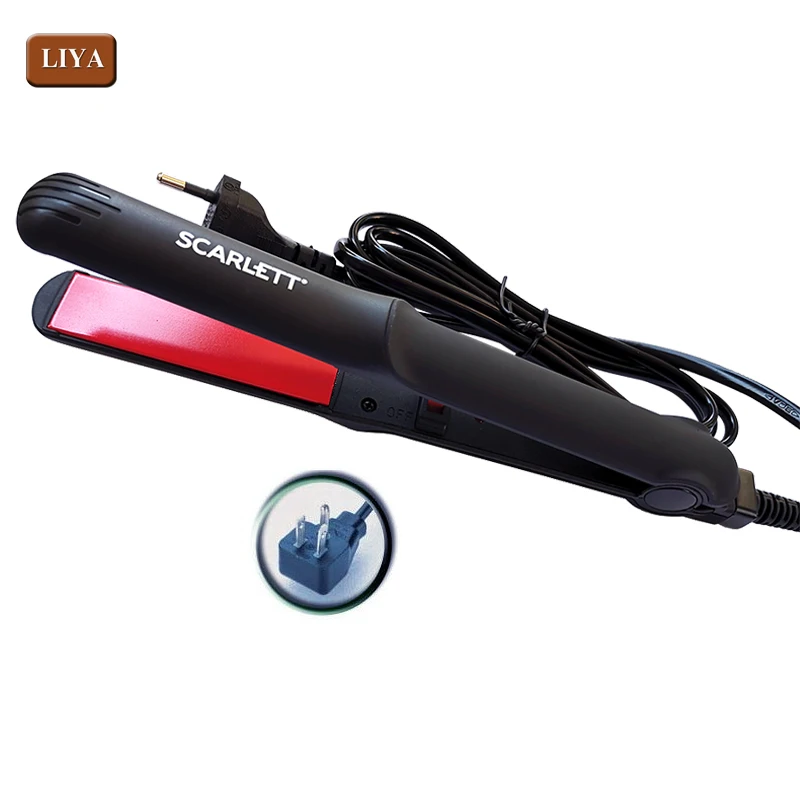 Spanish hot sale 450 degrees flat irons private label hair straightener flat iron