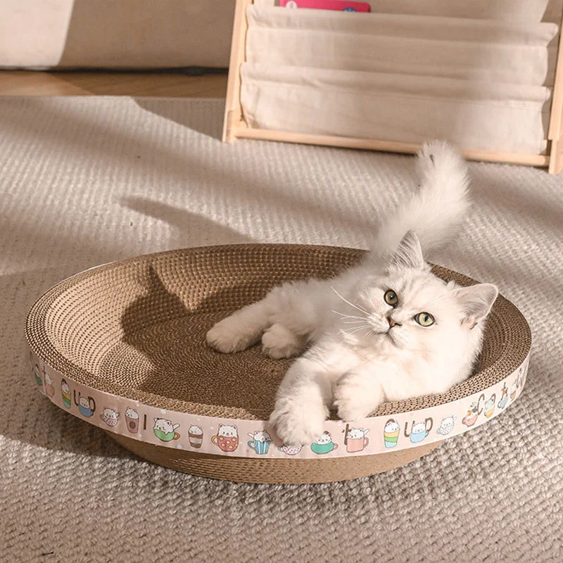 Cat Scraper Wearable Toy Cat Scratcher Cardboard Scraper for Cats Katten Scratch Board Scratching Post Claw Grinder Pet Products