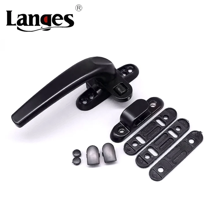 Minimalist window handle Side Hung Aluminum Alloy Handle Lock Sliding Door Casement Window Lock With Roller