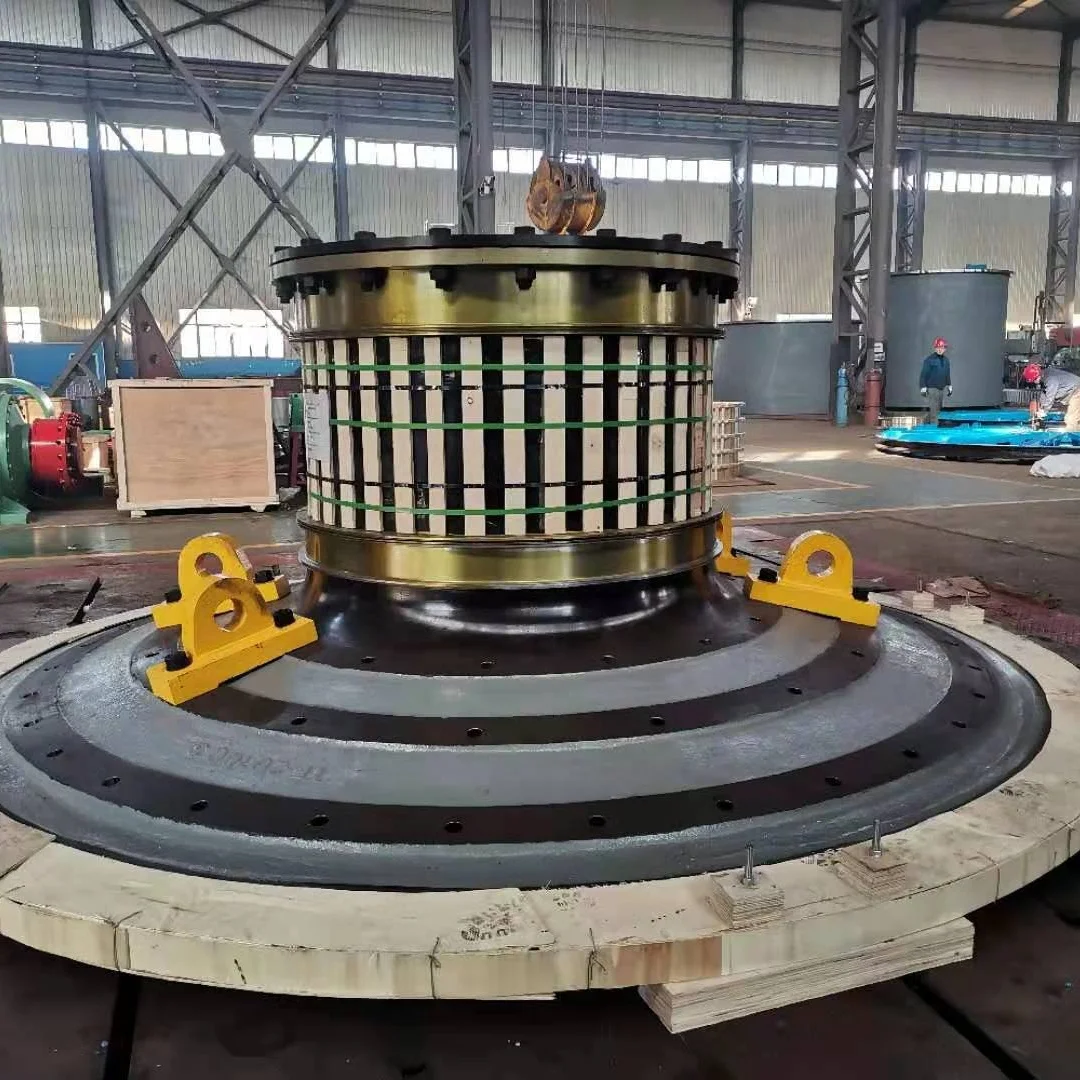 Customized Heavy Duty Cnc Lathe Machining Casting Cement Cap Ball Mill Heads Steel End Cover