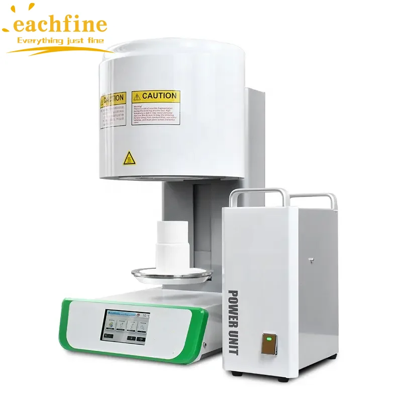 Automatic programmable with oil free Vacuum Pump Dental Laboratory Ceramic Porcelain Furnace